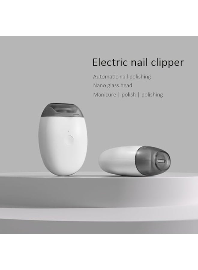 ماى سوق مبرد وملمع أظافر كهربائي ذكي - تقنية نانو زجاج لدوران 360 درجة - 3 مستويات سرعة وشحن Type-C مع إضاءة LED. - Image 2