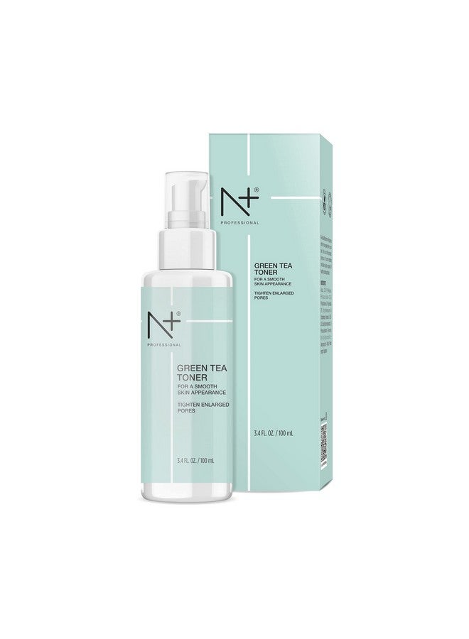 N PLUS Professional Green Tea Toner For Face, For Tighten Enlarged Pores, Paraben Free,100Ml - Image 1