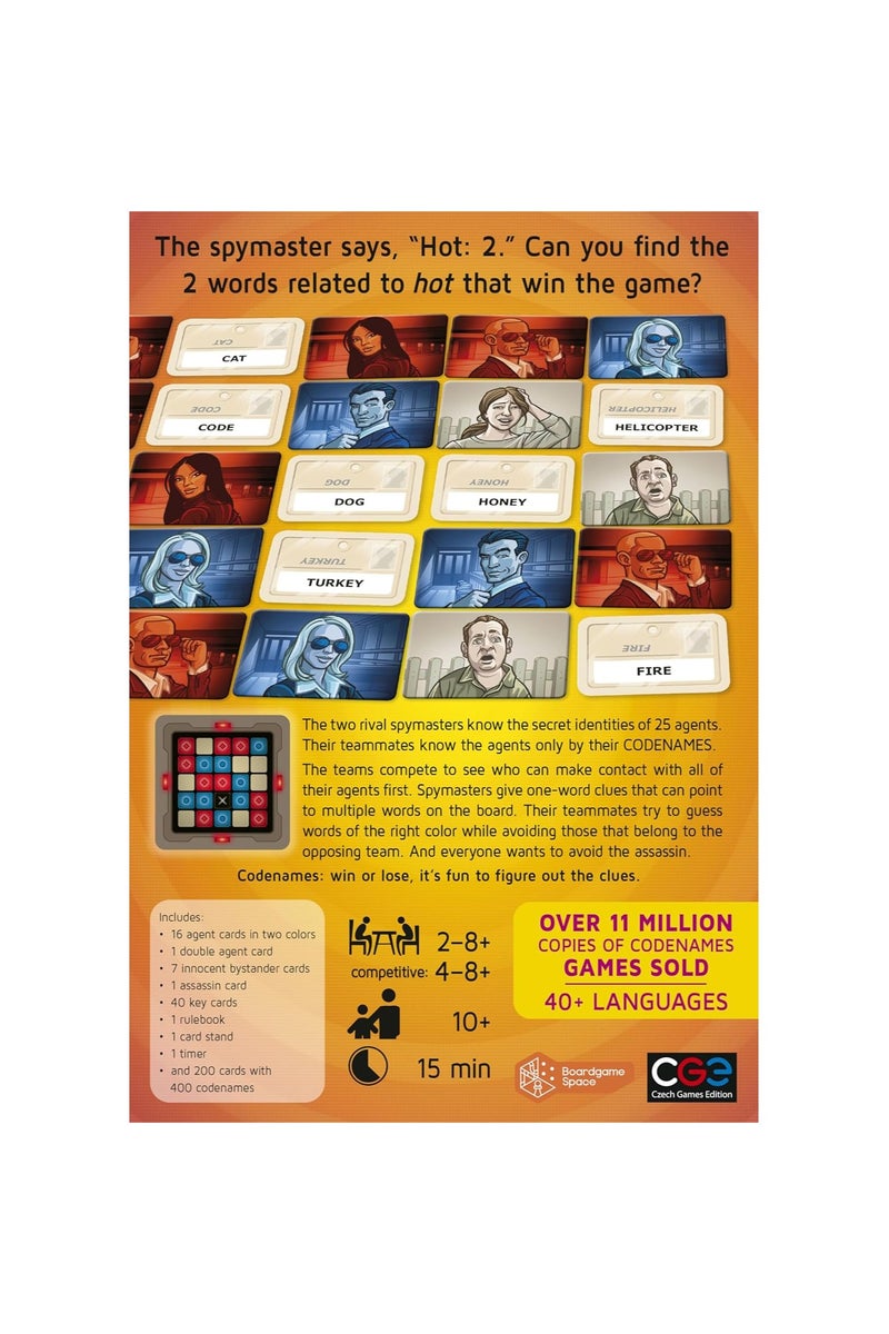 سبيس لعبة بطاقات الحفلات CODENAMES - ألعاب الطاولة - Image 3