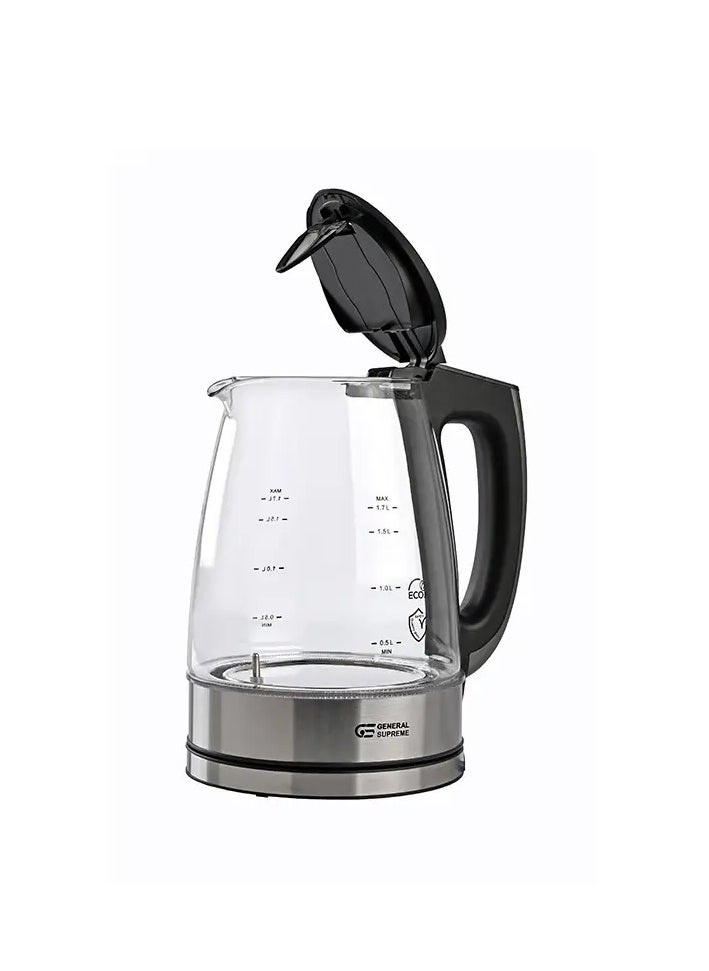 GENERAL SUPREME General Supreme Water Kettle, Glass, 1.7 Liter  - Image 2