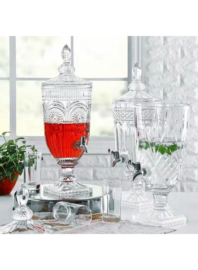 Group Tiger Glass Cold Jug Juice Drink Pot 3liter - Image 2