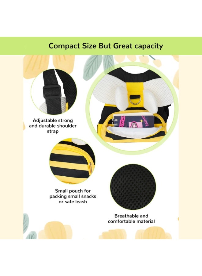 LEFAFA Toddler Harness Leash with Anti Lost Wrist Link, 3 in 1 Baby Safety Harnesses with Backpack and Key Lock, Cute Baby Walking Wristband Assistant Strap Belt for Baby Girls Boys - Image 5