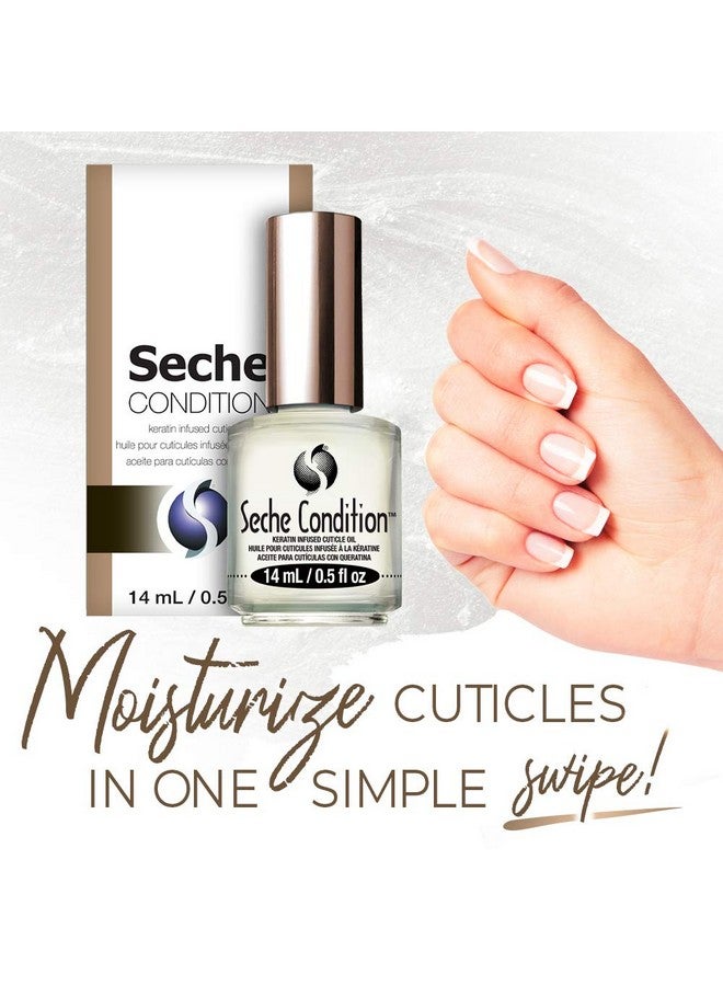 SECHE Condition Keratin Infused Cuticle Oil 0.5 Fl Oz - Image 2