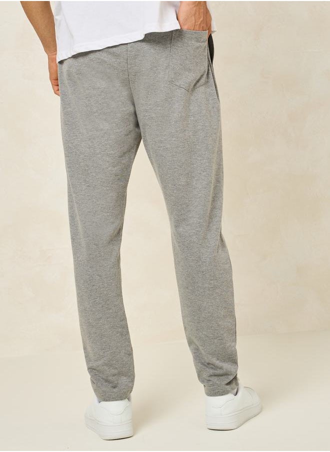 Styli - Eco Earth Slim Terry Open Hem Jogger with Welt Pockets - Image 1