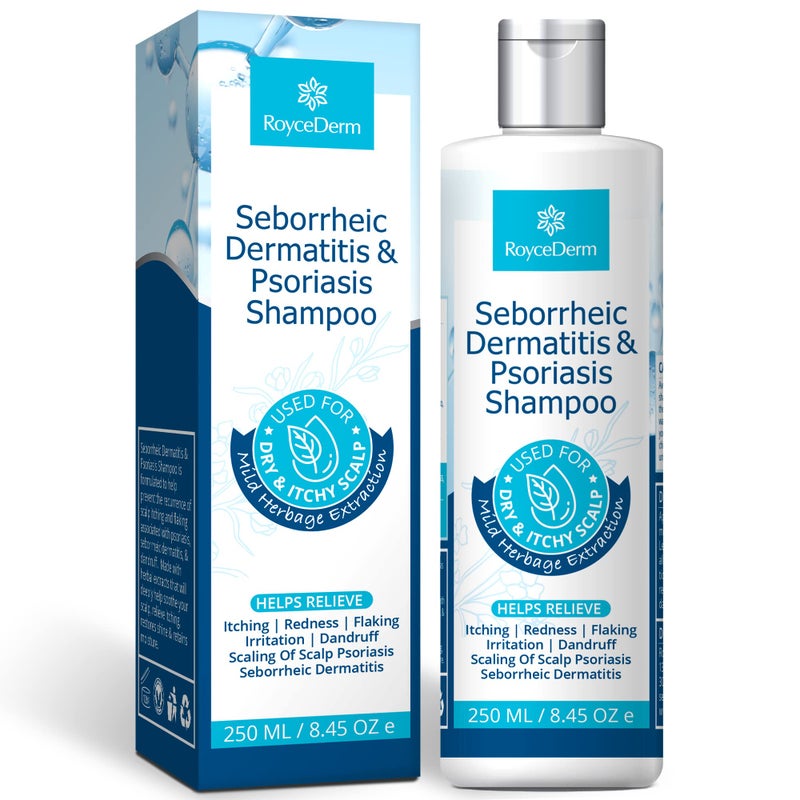 Roycederm Scalp Care Bundle: Psoriasis Shampoo & Conditioner for Dry, Itchy Scalp Relief - Image 2