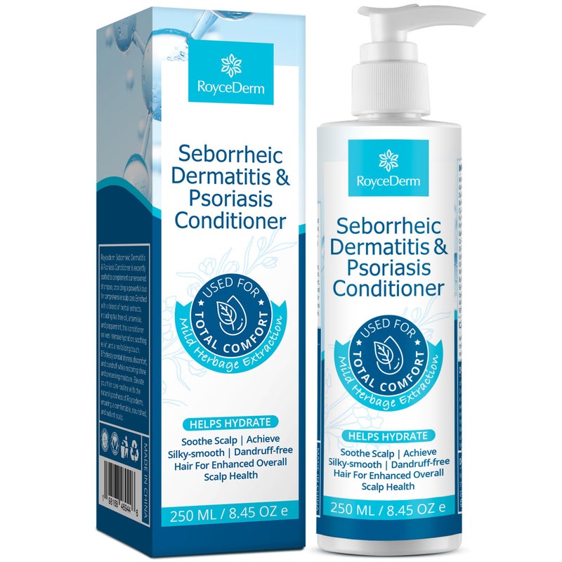 Roycederm Scalp Care Bundle: Psoriasis Shampoo & Conditioner for Dry, Itchy Scalp Relief - Image 5