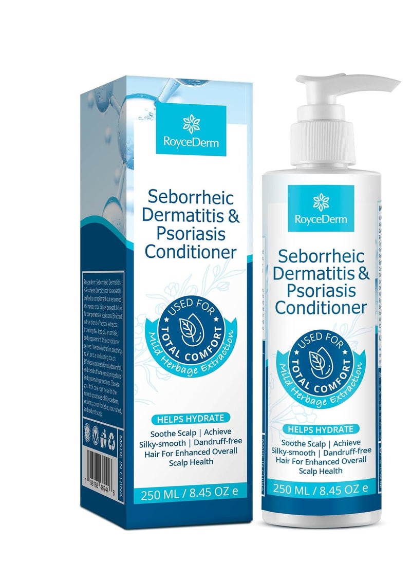 Roycederm - Roycederm Scalp Care Bundle: Psoriasis Shampoo & Conditioner for Dry, Itchy Scalp Relief - Image 1