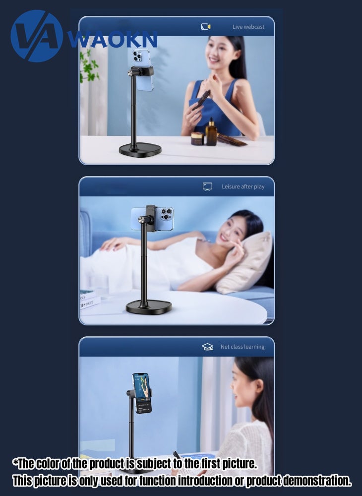 دبليو أيه أو كي أن - أحدث الهاتف المحمول للطي قوس الهاتف المحمول ، الكمبيوتر اللوحي قوس ، ارتفاع قابل للتعديل متعددة الوظائف المضادة للانزلاق ، رمح معدنية مستقرة الهاتف المحمول قوس ، تنطبق على مجموعة متنوعة من المشاهد - Image 1