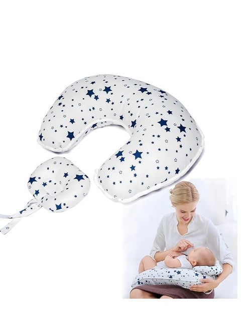 Baby Nursing Pillows for Breastfeeding, Cotton Soothing Pillow U Shaped Pillow, Designed Ergonomically, Multifunctional Ultra Soft  Feeding Support Pillow for Newborn