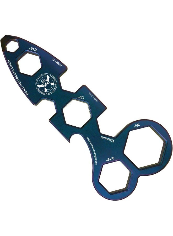 ESEE WRAT Wrench Multipurpose Tool (Titanium-Blue) - Image 1