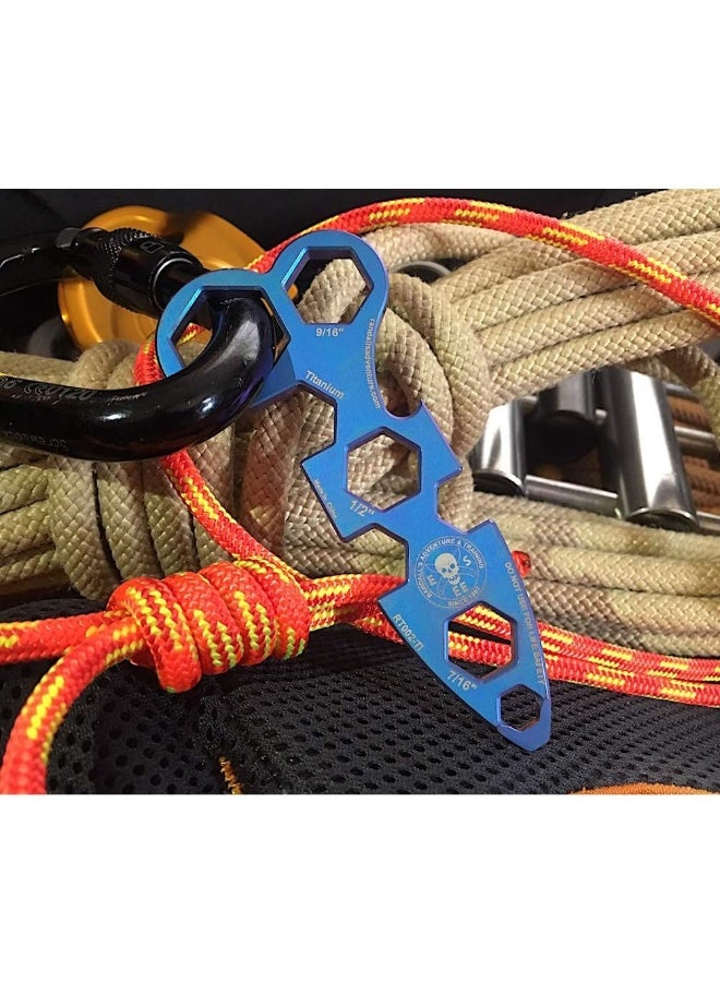 ESEE WRAT Wrench Multipurpose Tool (Titanium-Blue) - Image 4