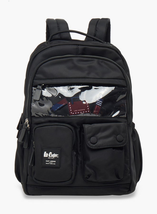 لي كوبر حقيبة ظهر مدرسية صلبة بأشرطة قابلة للتعديل وإغلاق بسحاب - ٣١١٣٤٥ سم - Image 1