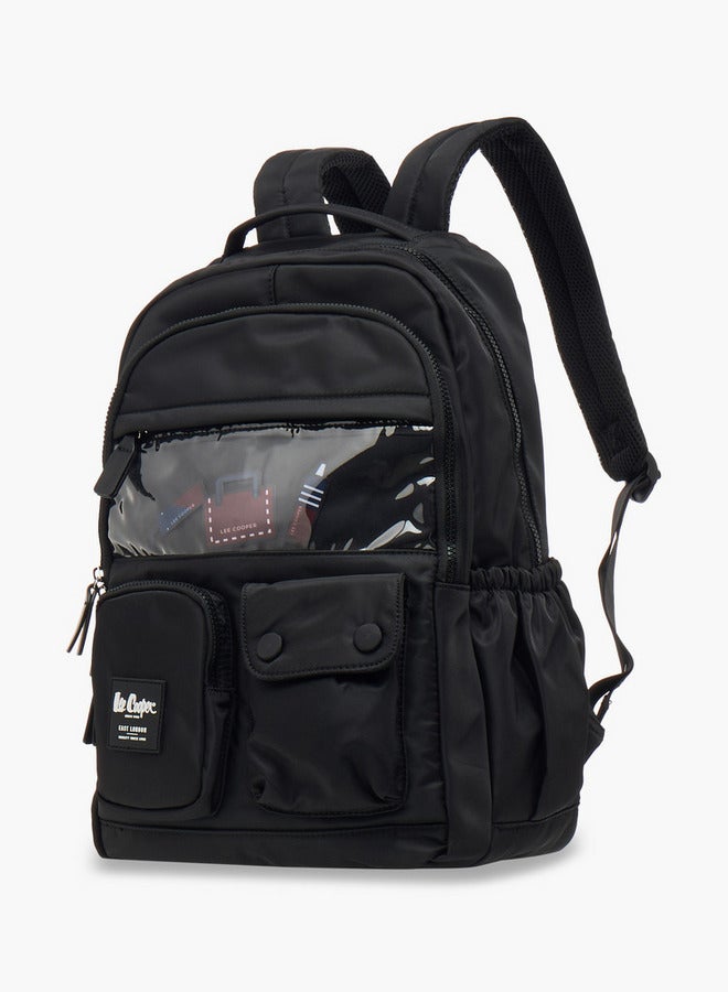 لي كوبر حقيبة ظهر مدرسية صلبة بأشرطة قابلة للتعديل وإغلاق بسحاب - ٣١١٣٤٥ سم - Image 2