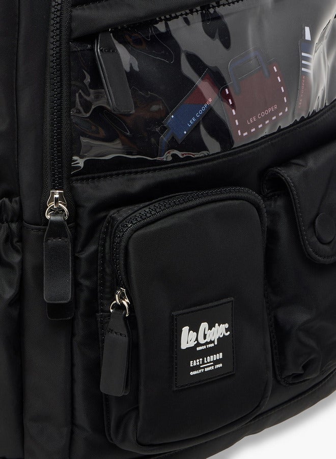 لي كوبر حقيبة ظهر مدرسية صلبة بأشرطة قابلة للتعديل وإغلاق بسحاب - ٣١١٣٤٥ سم - Image 5