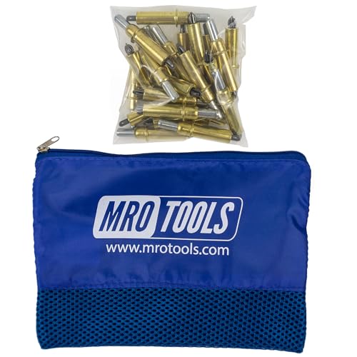 MRO Tools Cleco Fasteners 25 3/16 Cleco Sheet Metal Fasteners w/Mesh Carry Bag (K2S25-3/16) - Image 1