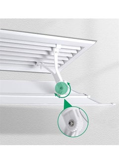 NIBEMINENT Adjustable Air Conditioner Deflector T113 White  - Image 4