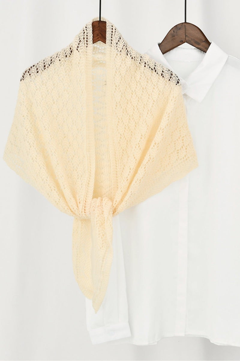 Ultra soft lightweight pashmina shawl for muslim women. The stylish triangle design fits all outfits, great for daily outings, ramadan and formal parties. - Image 2