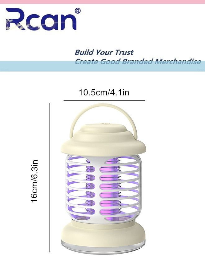 Rcan 2 In 1 Plug In UV Mosquito Killer Lamp Indoor and Outdoor Floor and Wall Mount Waterproof Bug Trap Rechargeable Ultra Quiet Mosquito Trap Light for Home Courtyard Terrace Garden Camping  - Image 3