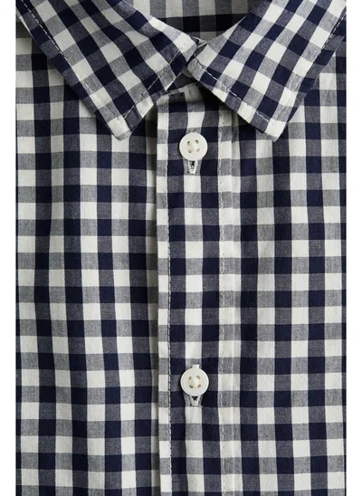 H&M Short-sleeved cotton shirt