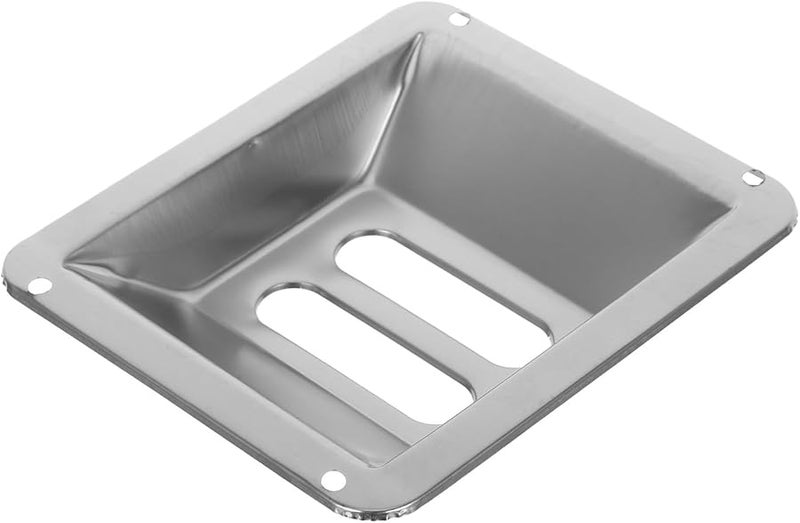 منفضة سجائر من الفولاذ المقاوم للصدأ بفتحتين للفنادق والأماكن العامة والمناطق الخارجية بديل سلة المهملات - Image 1