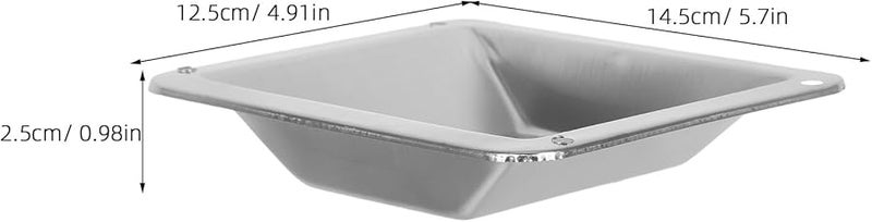 منفضة سجائر من الفولاذ المقاوم للصدأ بفتحتين للفنادق والأماكن العامة والمناطق الخارجية بديل سلة المهملات - Image 3