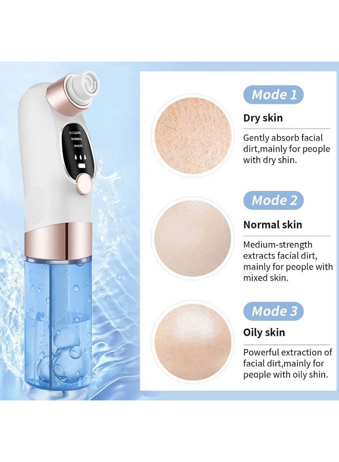 Blackhead Remover Vacuum Cleaner with Water Cycle System – Electric Facial Pore Cleaner for Acne, Pimples & Deep Blackhead Removal - Image 3