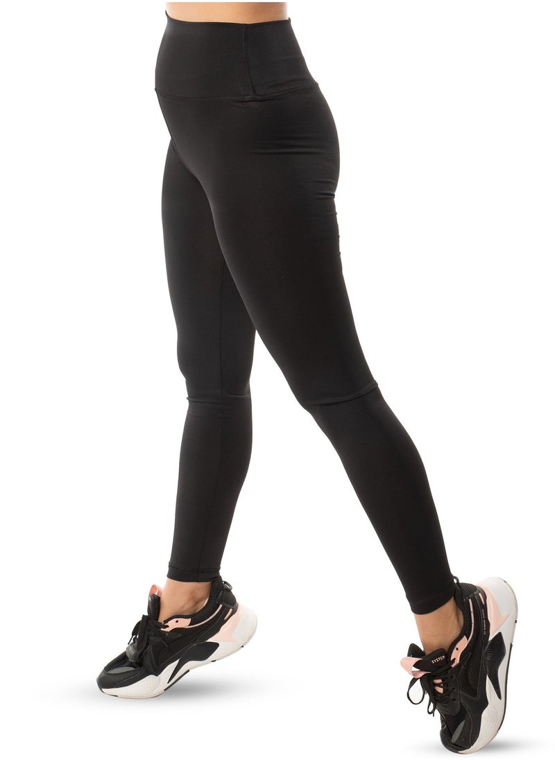 Fit Freak - Black basic legging - Image 1