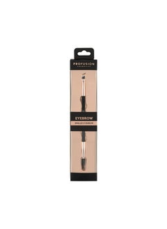 Profusion Cosmetics Professional Dualended Spoolie Angled Eye Brow Brush For Precision Application And Blending Of Eye Brow Powders Waxes And Gels Black  - Image 2