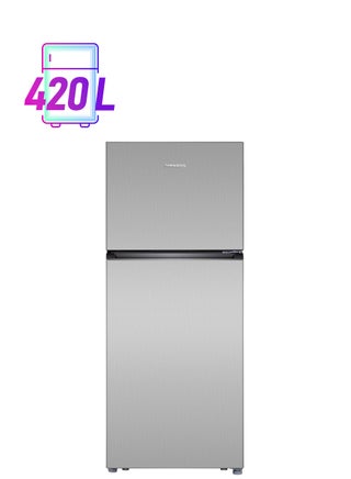 420 Liters Net Capacity Top Mount Refrigerator Silver, Double Door, Multi Air Flow, Tempered Glass shelves RF-TCN420PT0GINE - pzsku/ZA0DF5BB68834447FC18EZ/45/1746217301/8595ee0b-9481-484a-93b9-ba9712780e5b