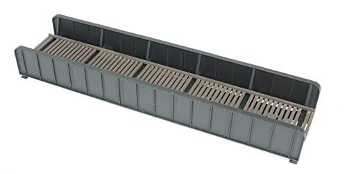 Walthers Cornerstone HO Scale Model 70' Single-Track Railroad Through Girder Bridge - Kit - Image 3