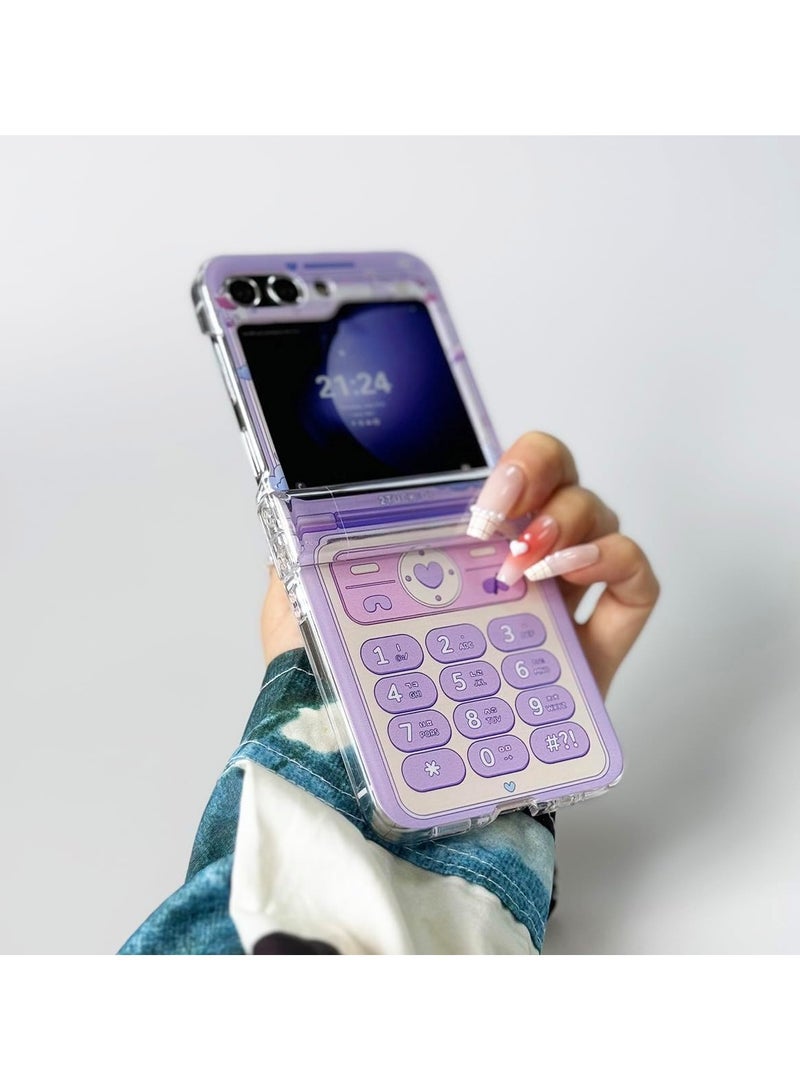 general Samsung Galaxy Z Flip 6 Kawaii Case with Hinge Protector, Women's Funny Case for Galaxy Z Flip 6 Cute Phone Case - Image 2