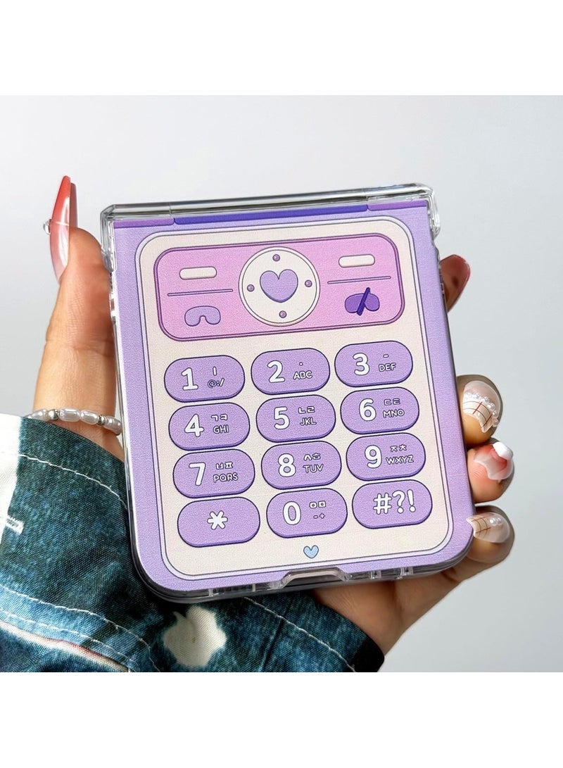 general Samsung Galaxy Z Flip 6 Kawaii Case with Hinge Protector, Women's Funny Case for Galaxy Z Flip 6 Cute Phone Case - Image 4