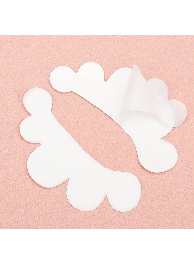 Mekupeu Mekupeu 100 Pair Eye Under Gel Pads Eyelash Extensions Patches,Lash Extension Lint Free Under Hydrogel Eye Mask Pads Beauty Tools (Pink) - Image 5