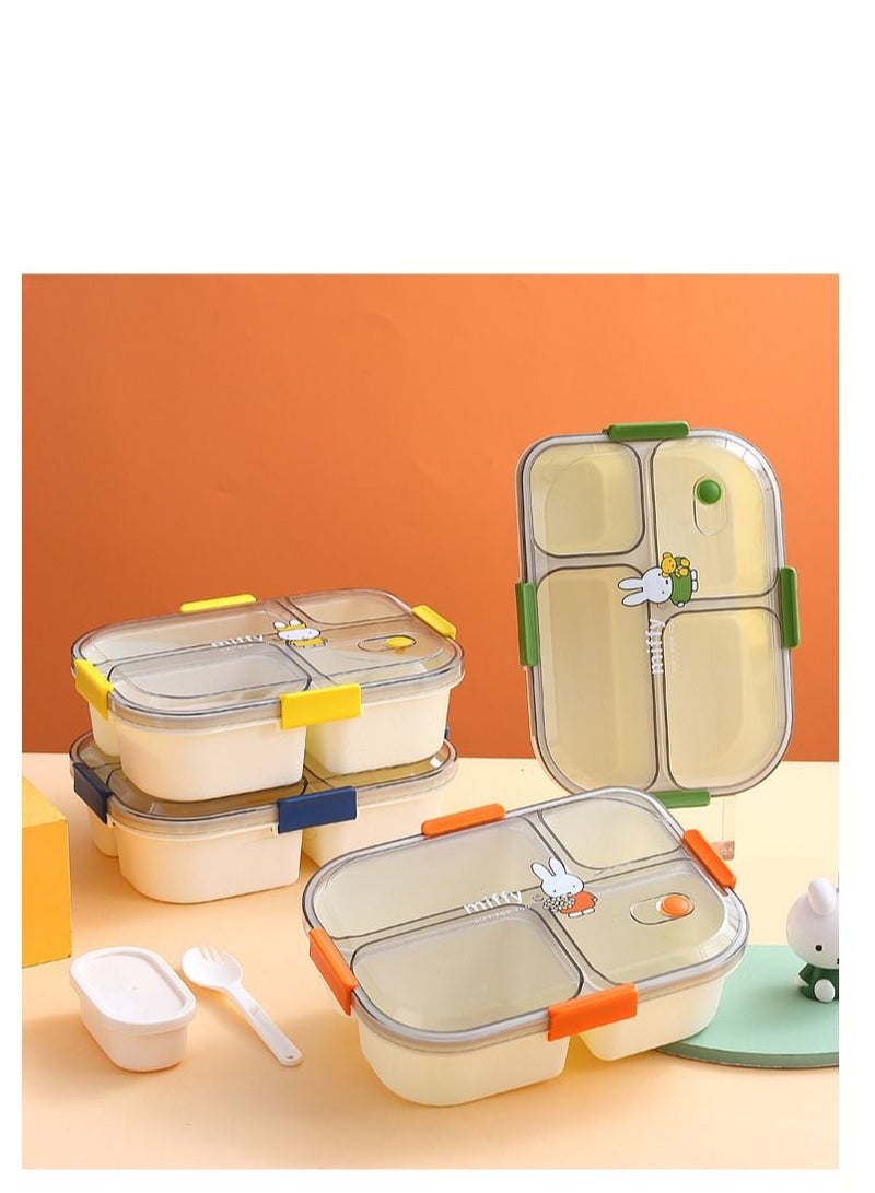 Y&D Kids Lunch Box with 4 Compartments Suitable For Microwave And Dishwasher - Image 3