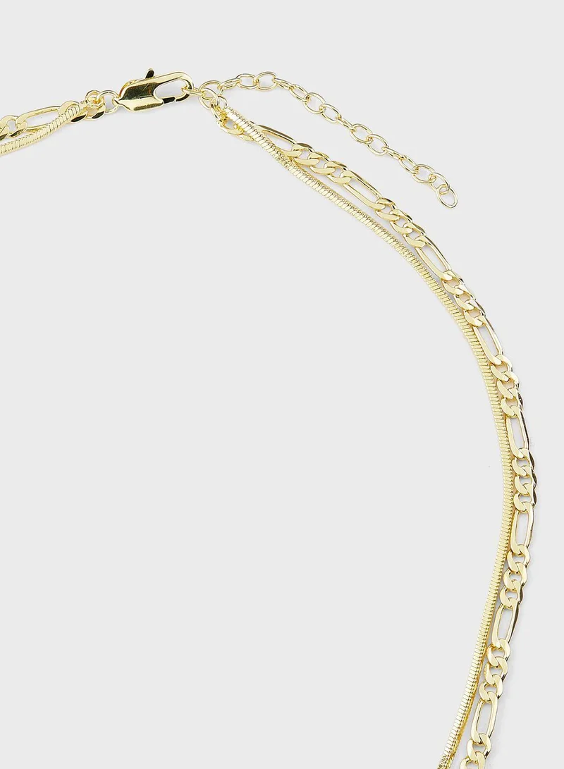 LUV AJ Cecilia Chain Long Necklaces