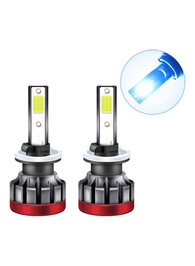 إسكدنيا طقم مصابيح ضباب LED للسيارة مكون من قطعتين - Image 1