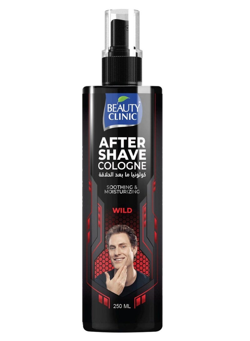 كولونيا ما بعد الحلاقة مهدئة ومرطبة وايلد 250 مل