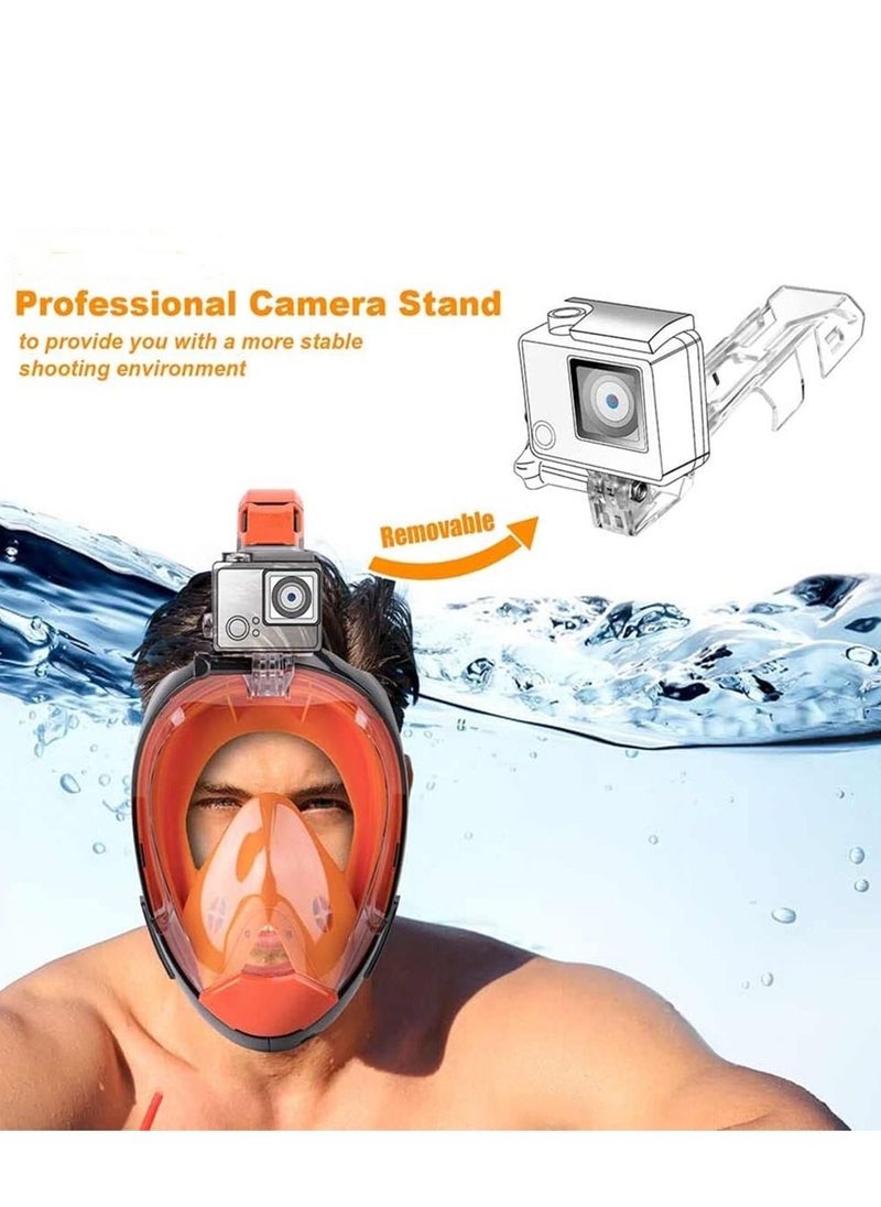 Full face Snorkeling mask with New Safety Breathing System and Camera Stand with 180-degree Panoramic View (Orange) - pzsku/ZA0DFD0241564DA2A8C42Z/45/_/1683772483/2d93f6ea-6fd7-4db2-96a9-e8e37a7c0242