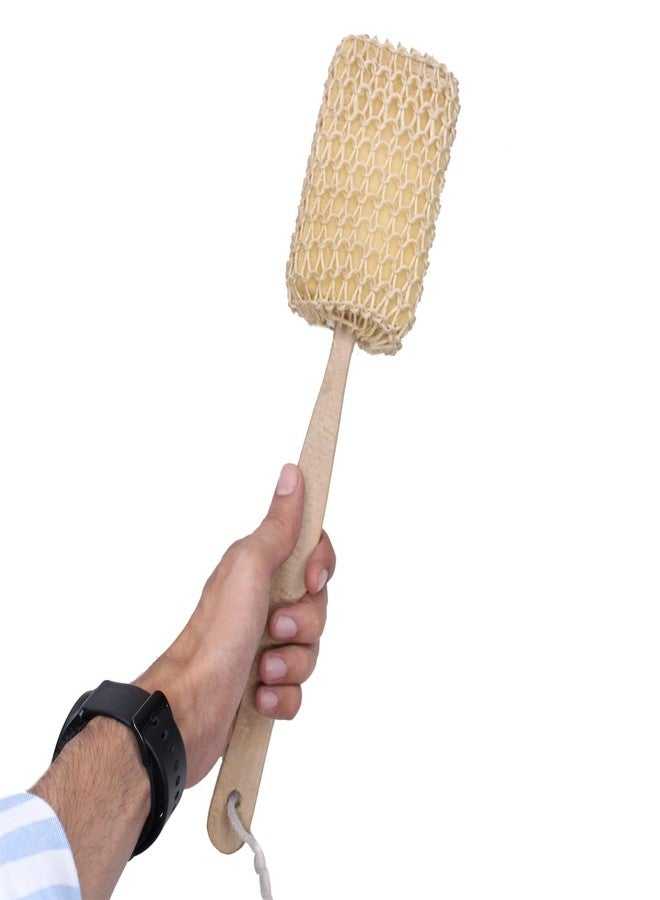 Confidence Long Handle Sponge Scrubber/Brush For Bathing For Men And Women - Image 4