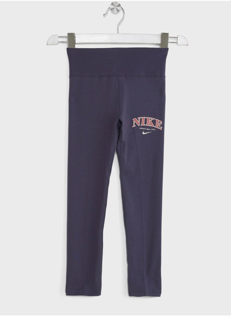 Nike - Youth Nsw Favorites High Waisted Printed Leggings - Image 1