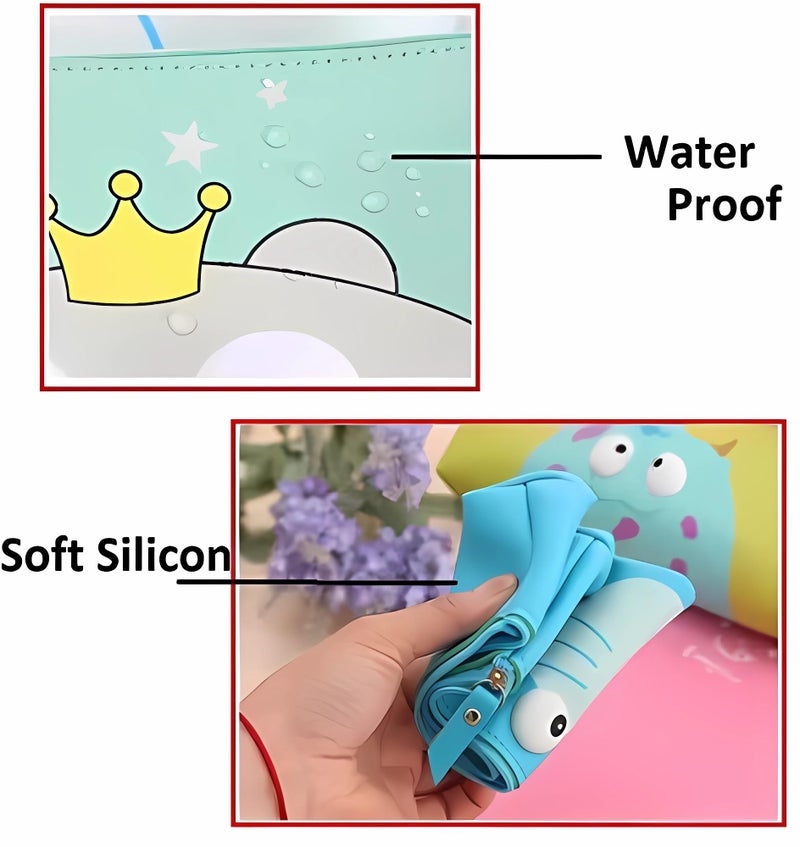 SILLYME 6 pcs Return Gifts Birthday Party for Kids - Silicon Pencil Pouch - Assorted Design - Return Gift for Kids Age 6-10 10-12 Birthday Return Gifts for Kid 6-12 kanjak Gifts - Image 3