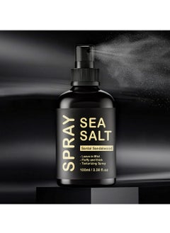 KOEC Sea Salt Spray, Natural Finish Sea Salt Spray for Hair, Gives Volume and Texture, Enriched with Seaweed and Vitamin B5, Lightweight and Non-Greasy, Paraben Free,100ml  - Image 4