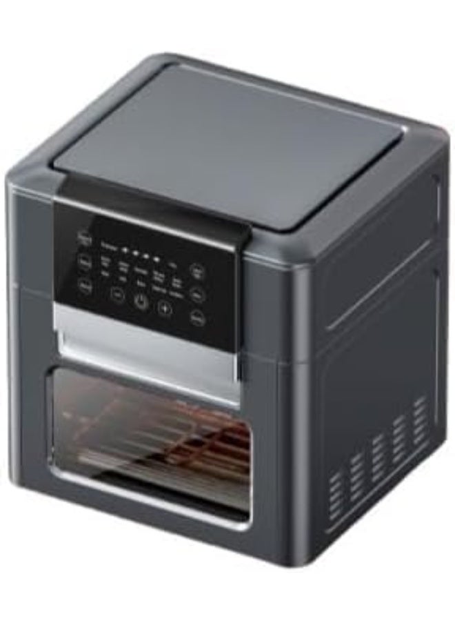 DENX Air Fryer DX2082 – 12L Large Capacity Electric Air Fryer, 1600W Multi-Function Fryer, Toaster, Mini Oven, Microwave & Dehydrator, Easy to Use, Oil-Free Cooking, Multicolor (12L) - Image 1