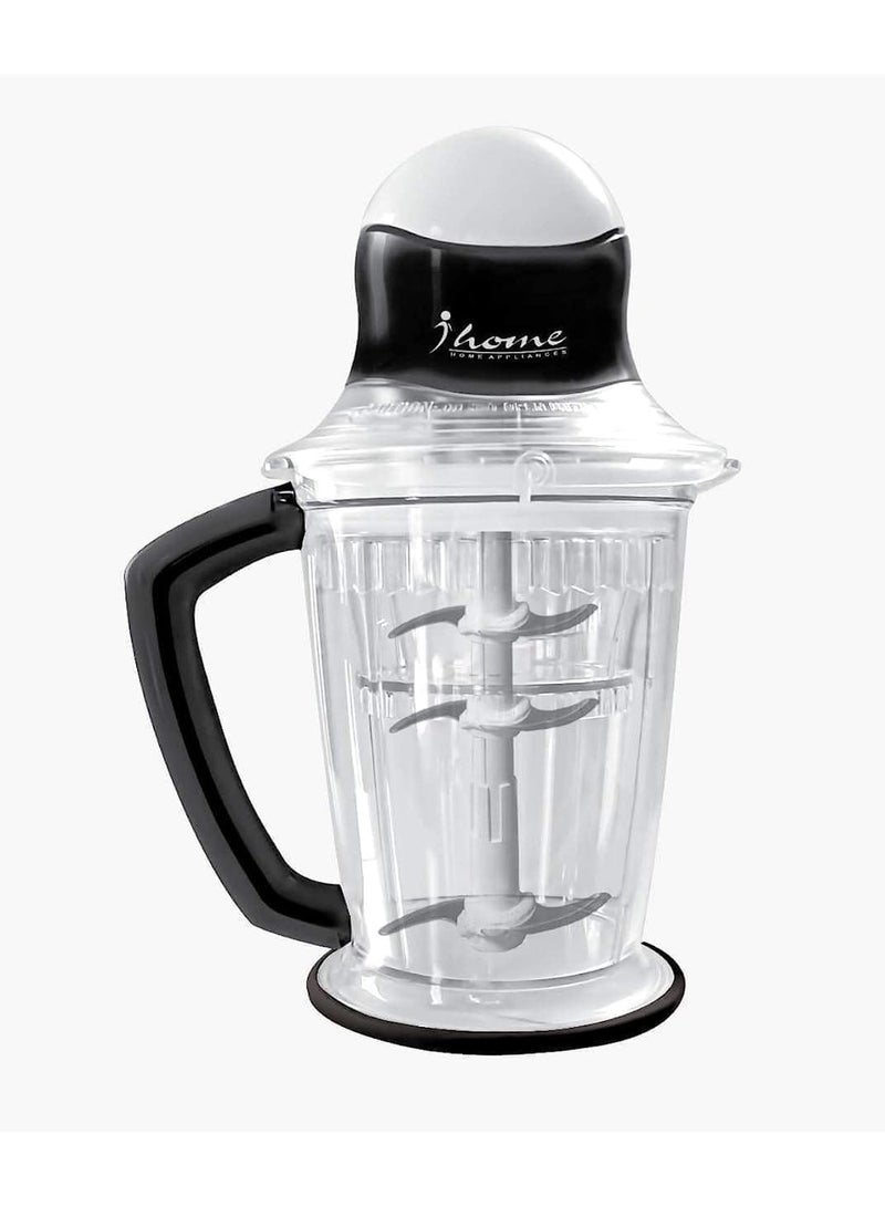 iHome Chopper & Grinder KI-400 550 Watt Turkish,Black*White - Image 2