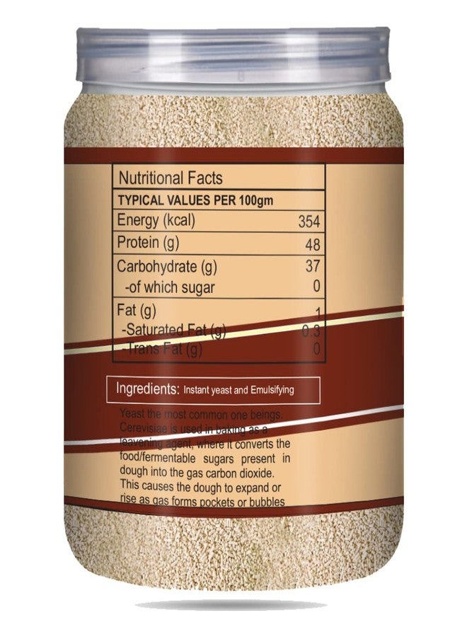 Brew Lab Active Instant Dry Yeast Powder for Baking Pizza and Bread Yeast Powder250gm - Image 2