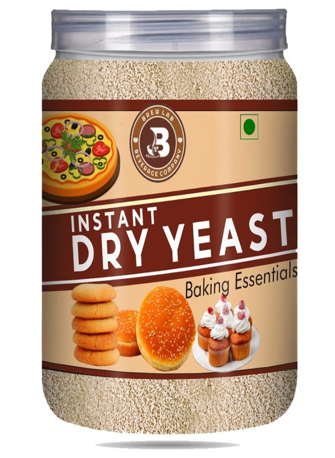 Brew Lab Active Instant Dry Yeast Powder for Baking Pizza and Bread Yeast Powder250gm - Image 1