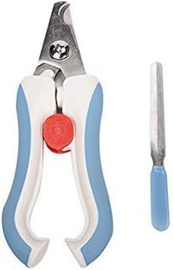 OMEM Pet Claw Care Nail Clippers Beauty Tool Puppy Cat Parrot (S,Blue) - Image 1