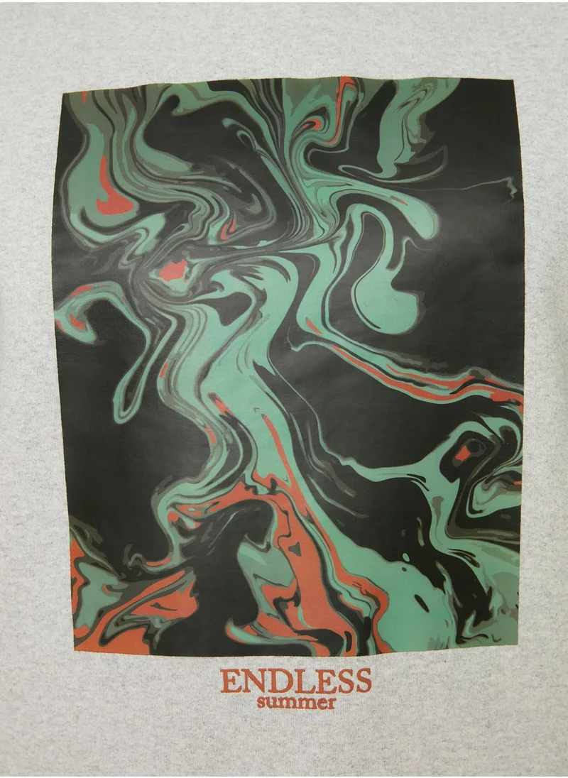 trendyol Graphic Hoodie
