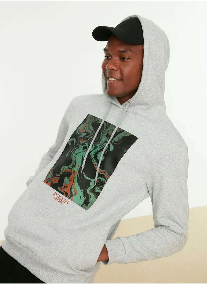 trendyol Graphic Hoodie