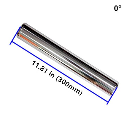 AotoKoop 225 57mm OD Straight Aluminum Pipe with Beaded Ends for Intercooler Coolant Plumbing Polished 1181 300mm Long - Image 5